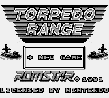 Torpedo Range Title Screen